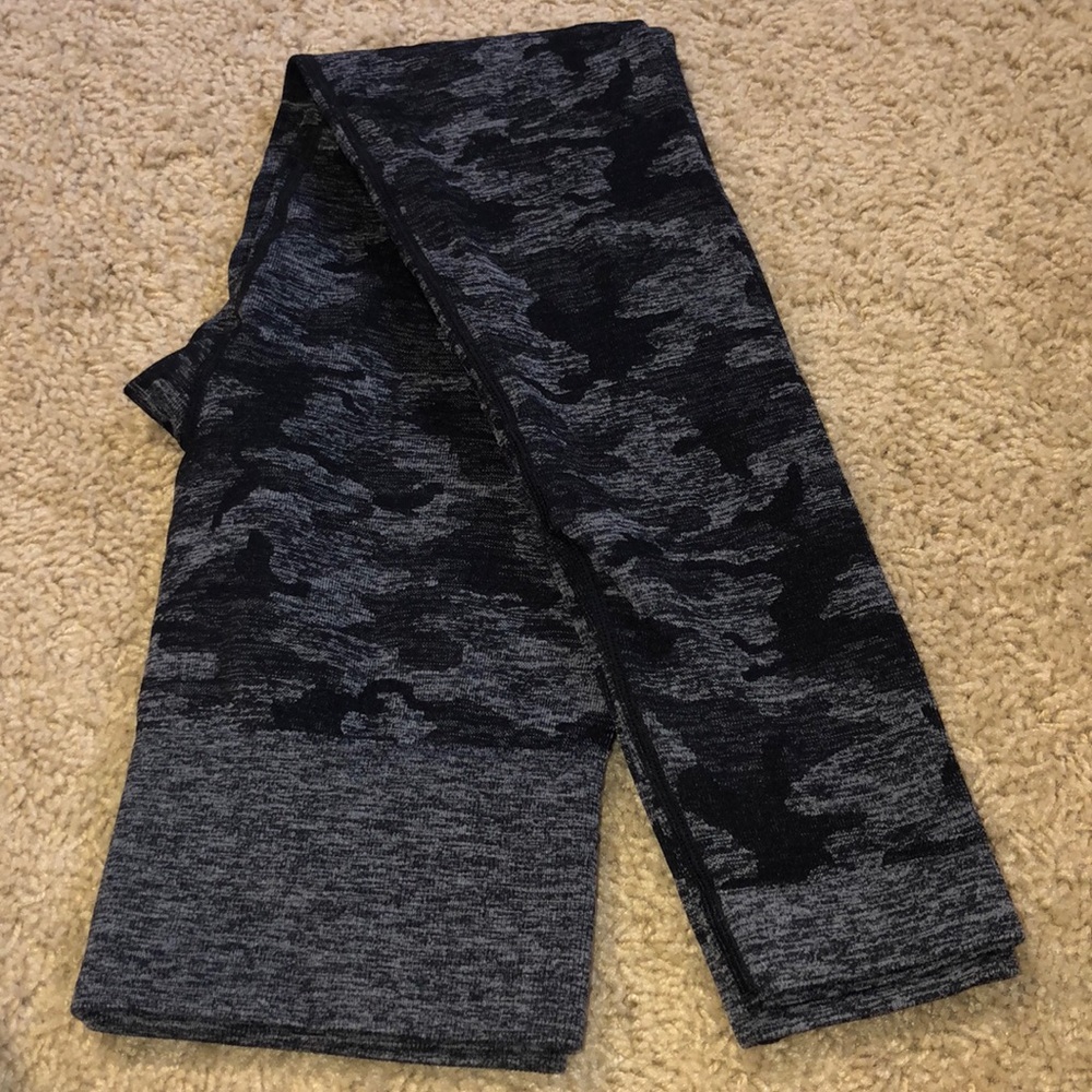 Gymshark Camo Leggings Black